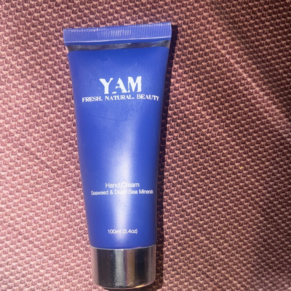 Yam hand cream weird, and dead sea minerals, 100 mL SEALED NEW MSRP $49.95